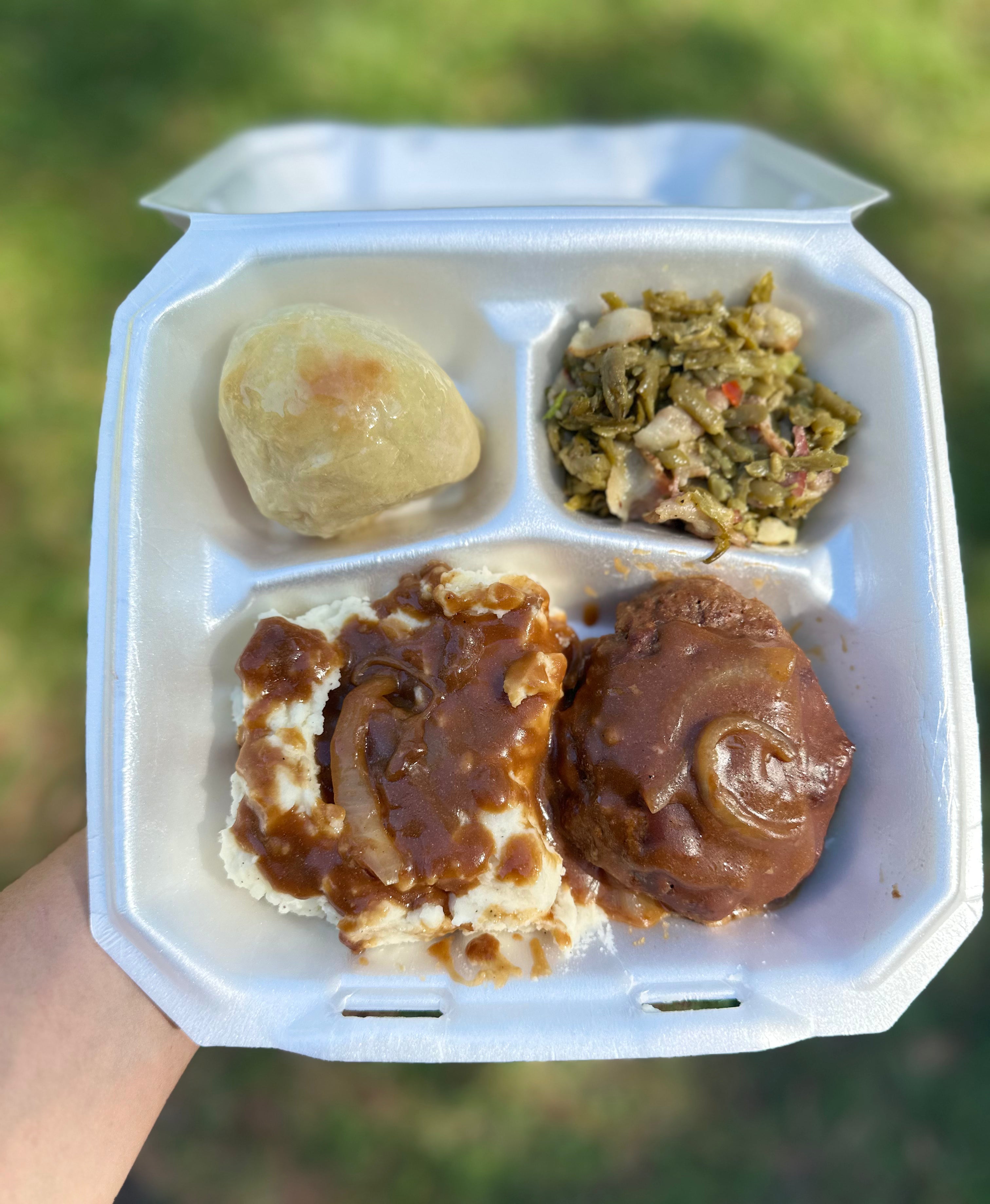 Hamburger Steak (Monday)